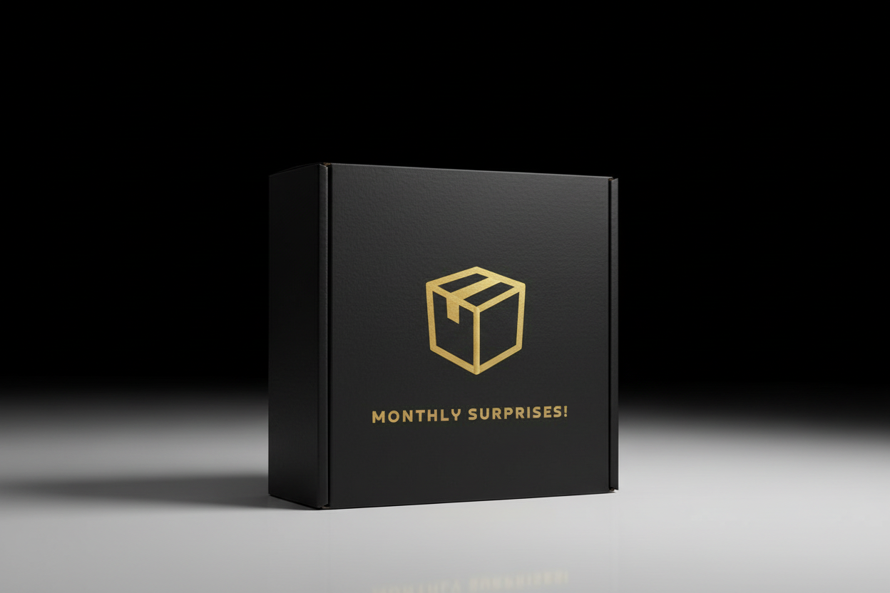 StuffedBoxes Black Box Mobile Banner