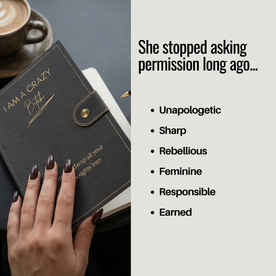 I am a Crazy Bitch Journal - On Demand