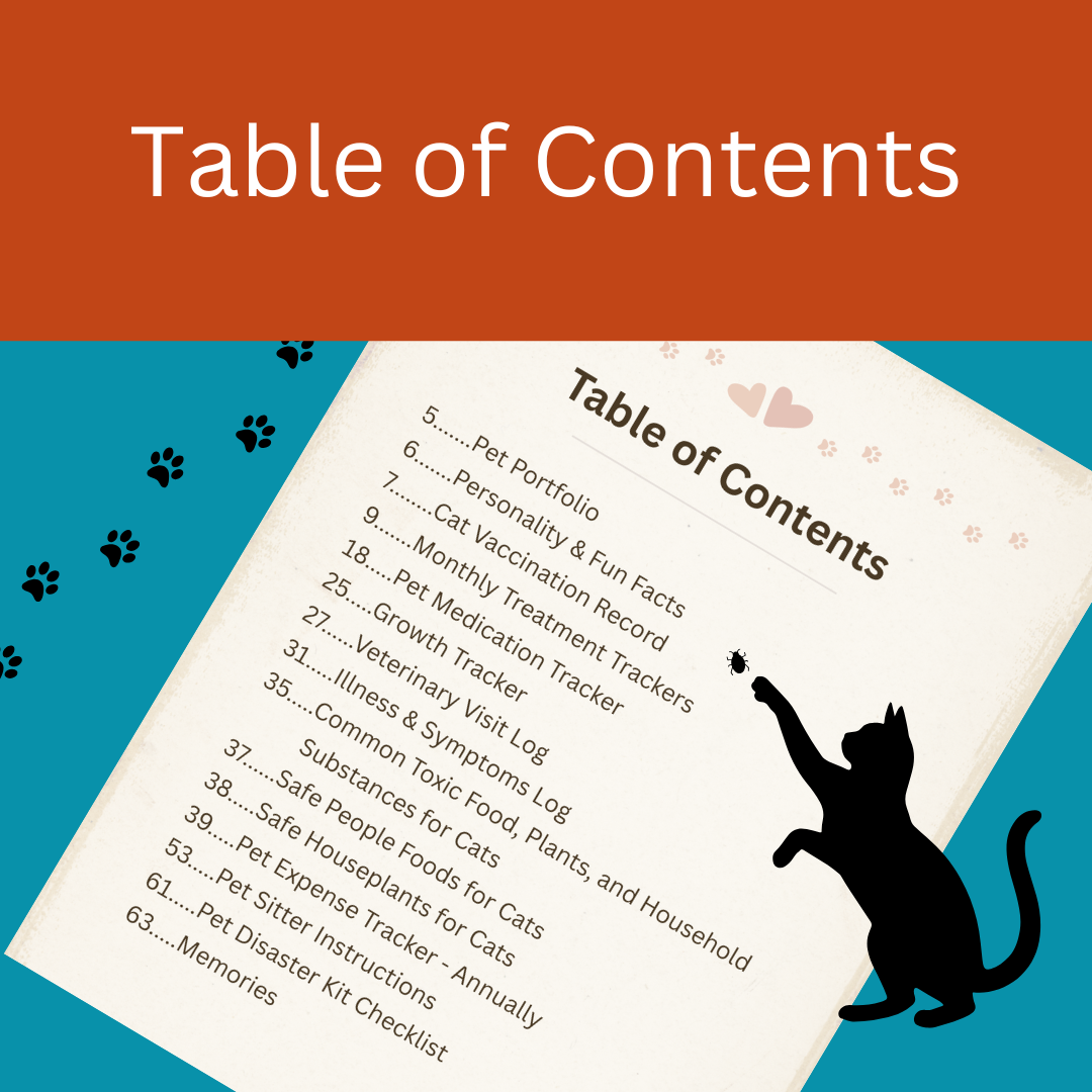 Purrfect Cat Record Keeper - On Demand