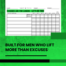 Chad's Ultimate Workout Journal (Full Color) - On Demand