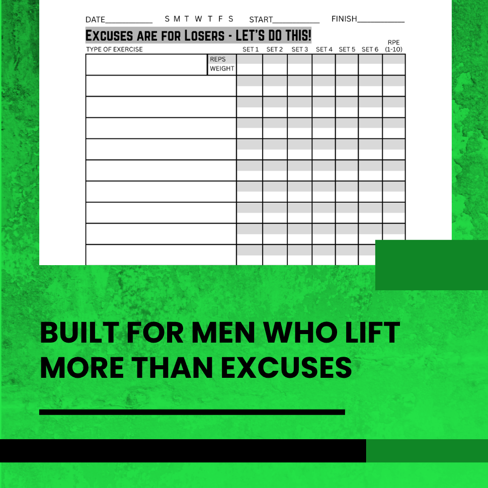 Chad's Ultimate Workout Journal (Black & White) - On Demand