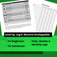 Chad's Ultimate Workout Journal (Black & White) - On Demand