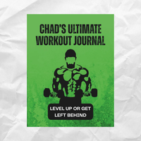 Chad's Ultimate Workout Journal (Black & White) - On Demand