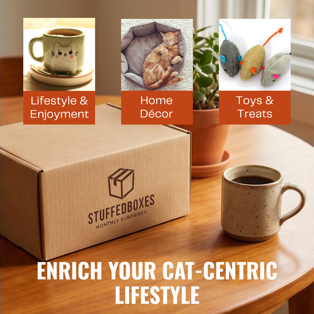 Enrich your cat-centric lifestyle with decor, toys, and treats