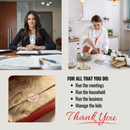 The Crazy Bitch Box is a Thank You Love Letter to the women that run the meetings, the household, the business, and the kids.