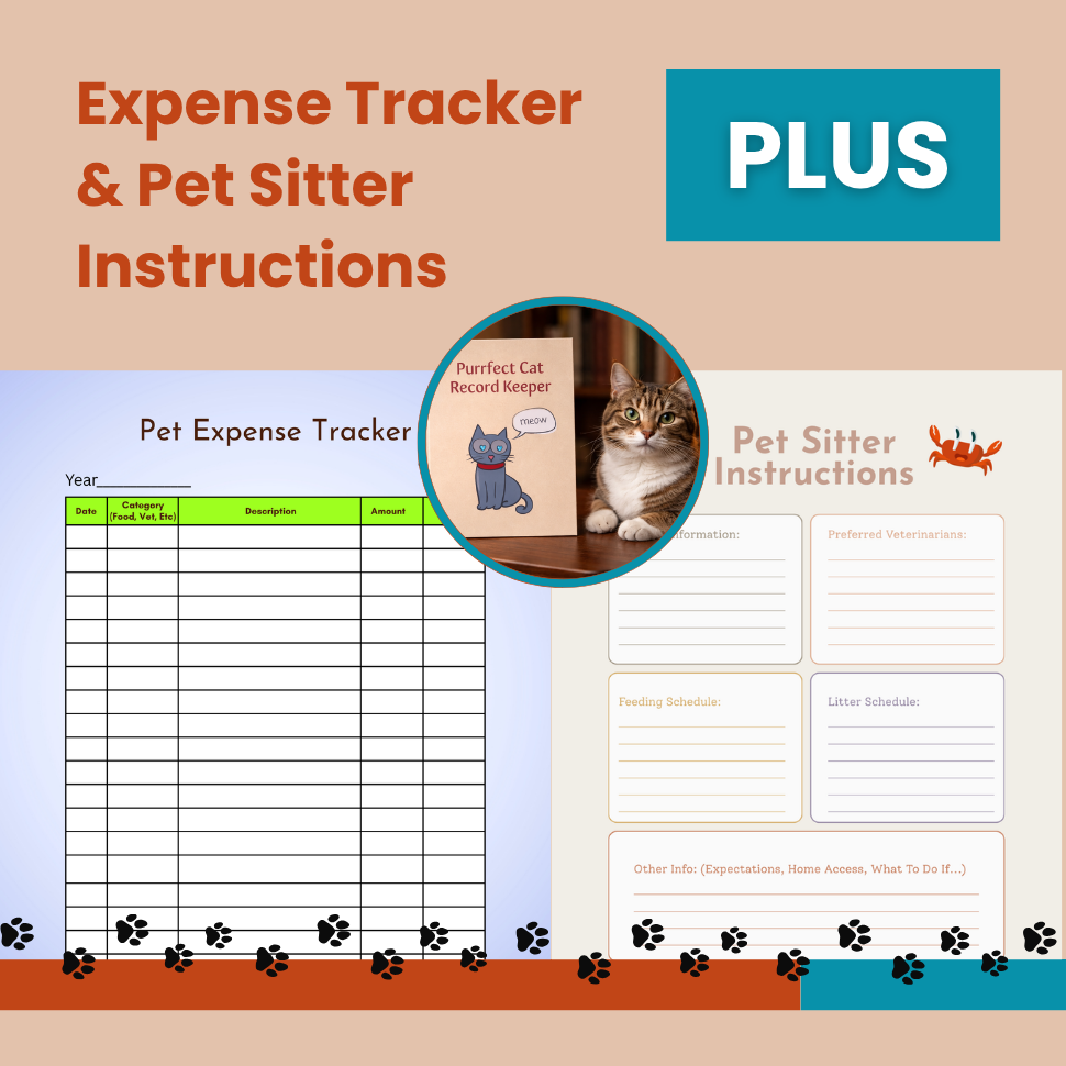 Purrfect Cat Record Keeper - On Demand