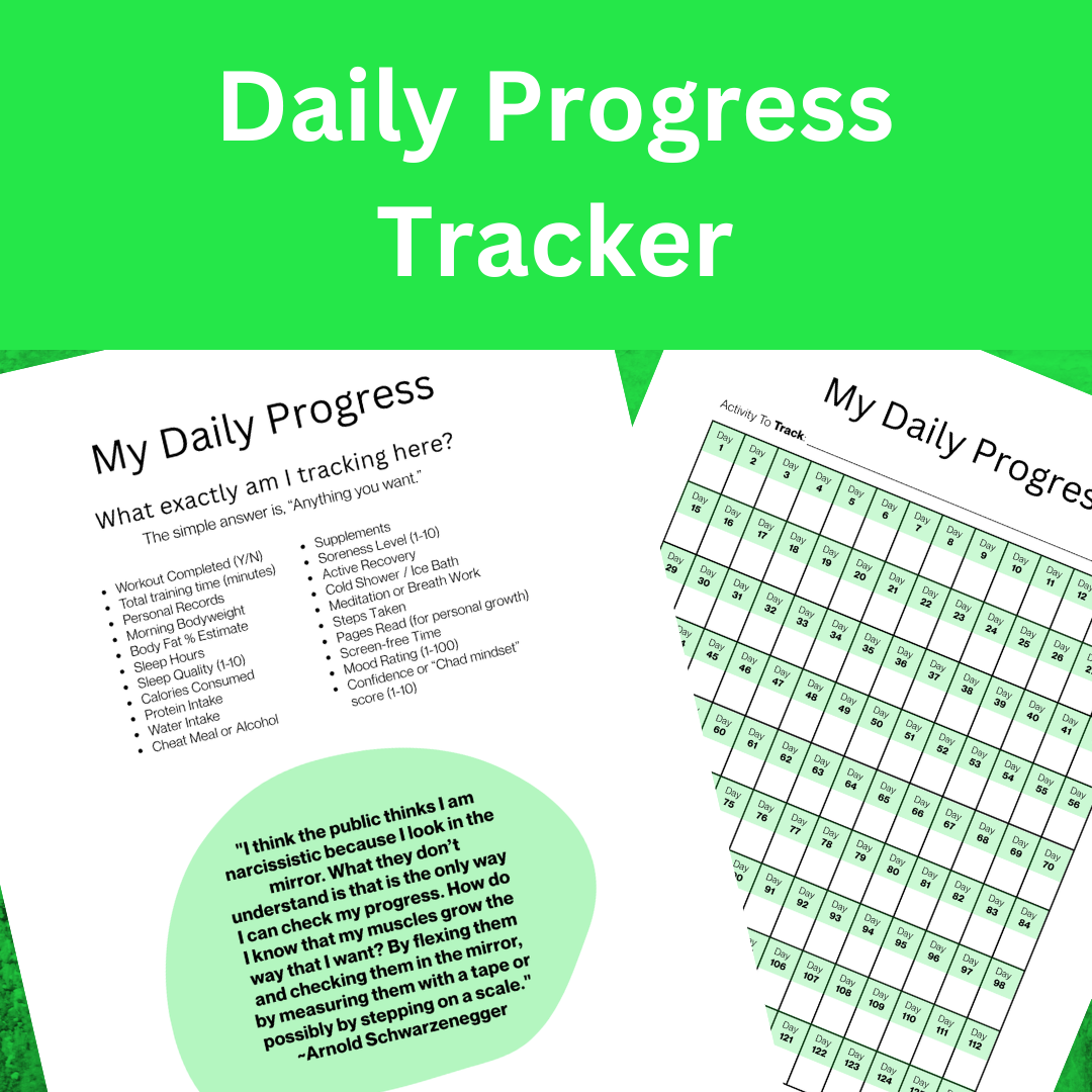 Chad's Ultimate Workout Journal (Full Color) - On Demand