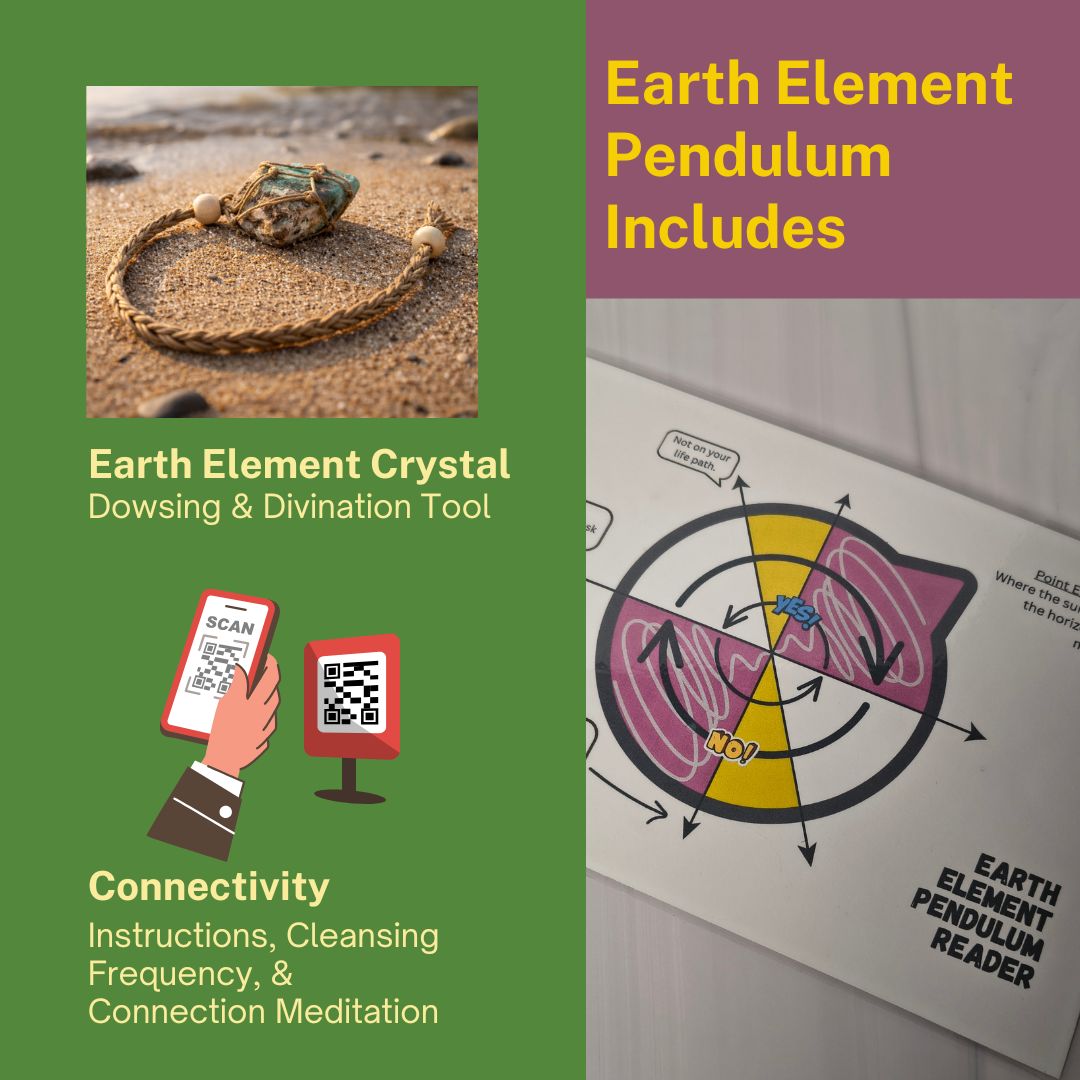 Earth Element Pendulum Kit - On Demand