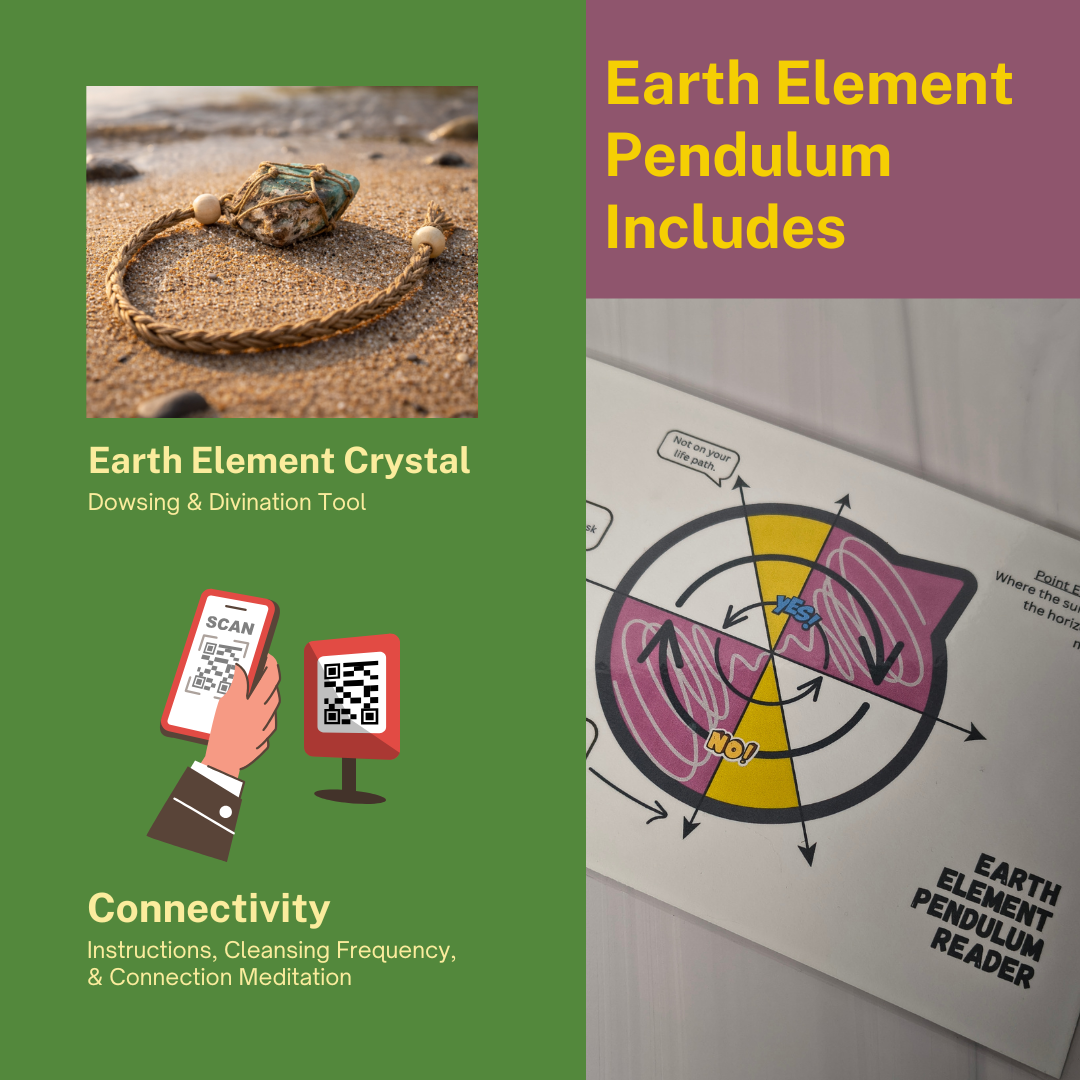 Earth Element Pendulum Kit - On Demand