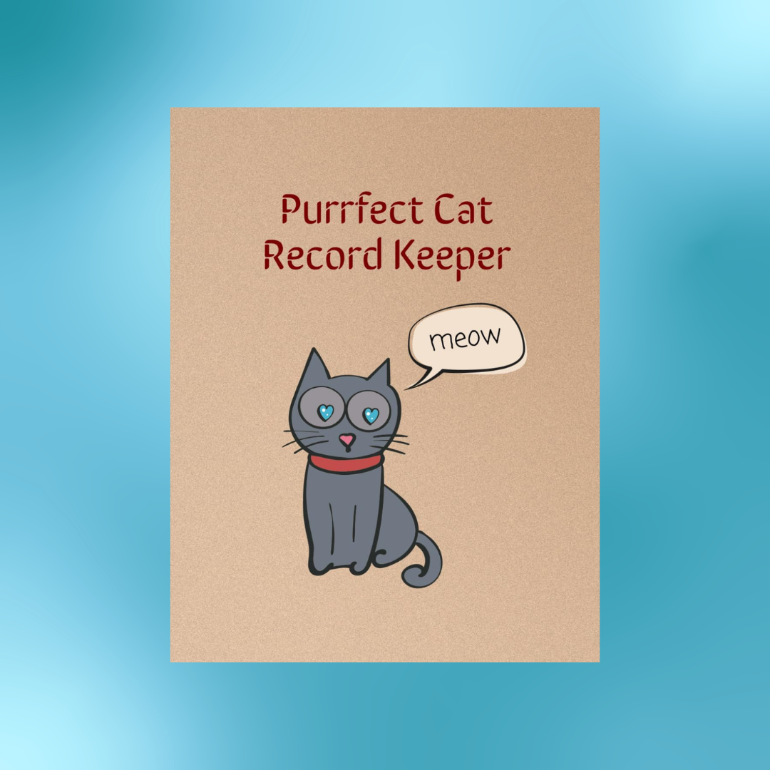 Purrfect Cat Record Keeper - On Demand