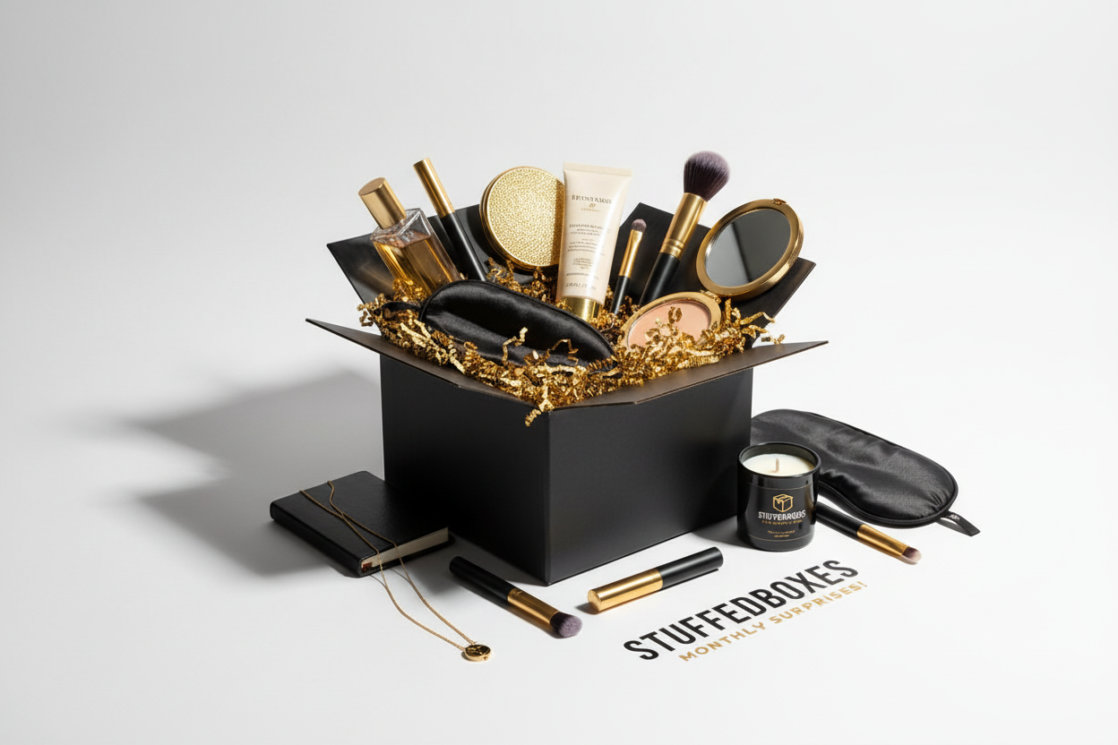 Products spilling from box